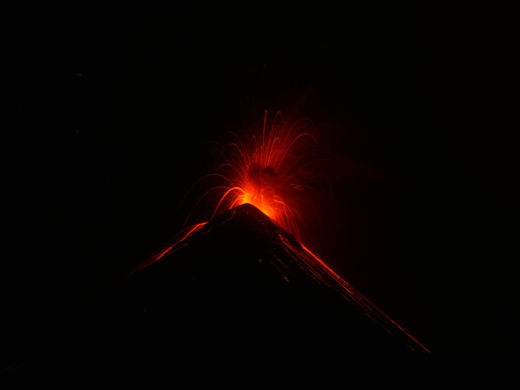 Volcans Acatenango et&nbsp;Fuego