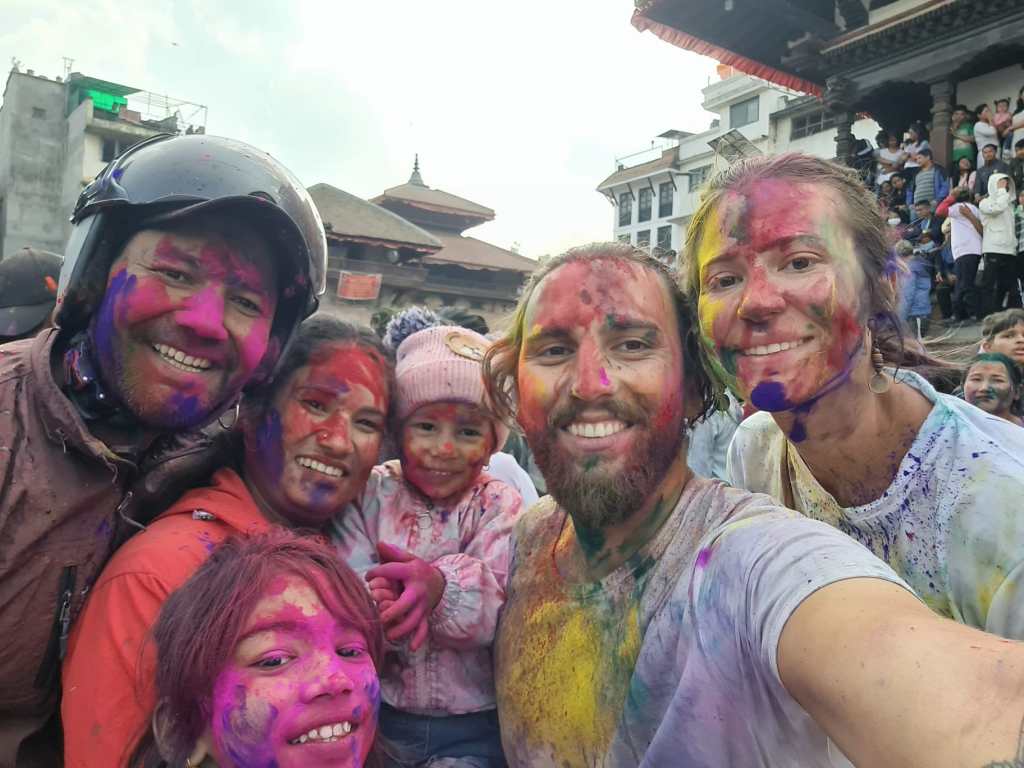 Fêter la Holi Color à&nbsp;Katmandou