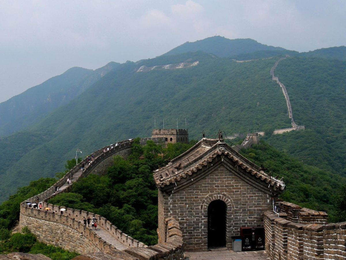 Marcher sur la grande muraille de&nbsp;Chine