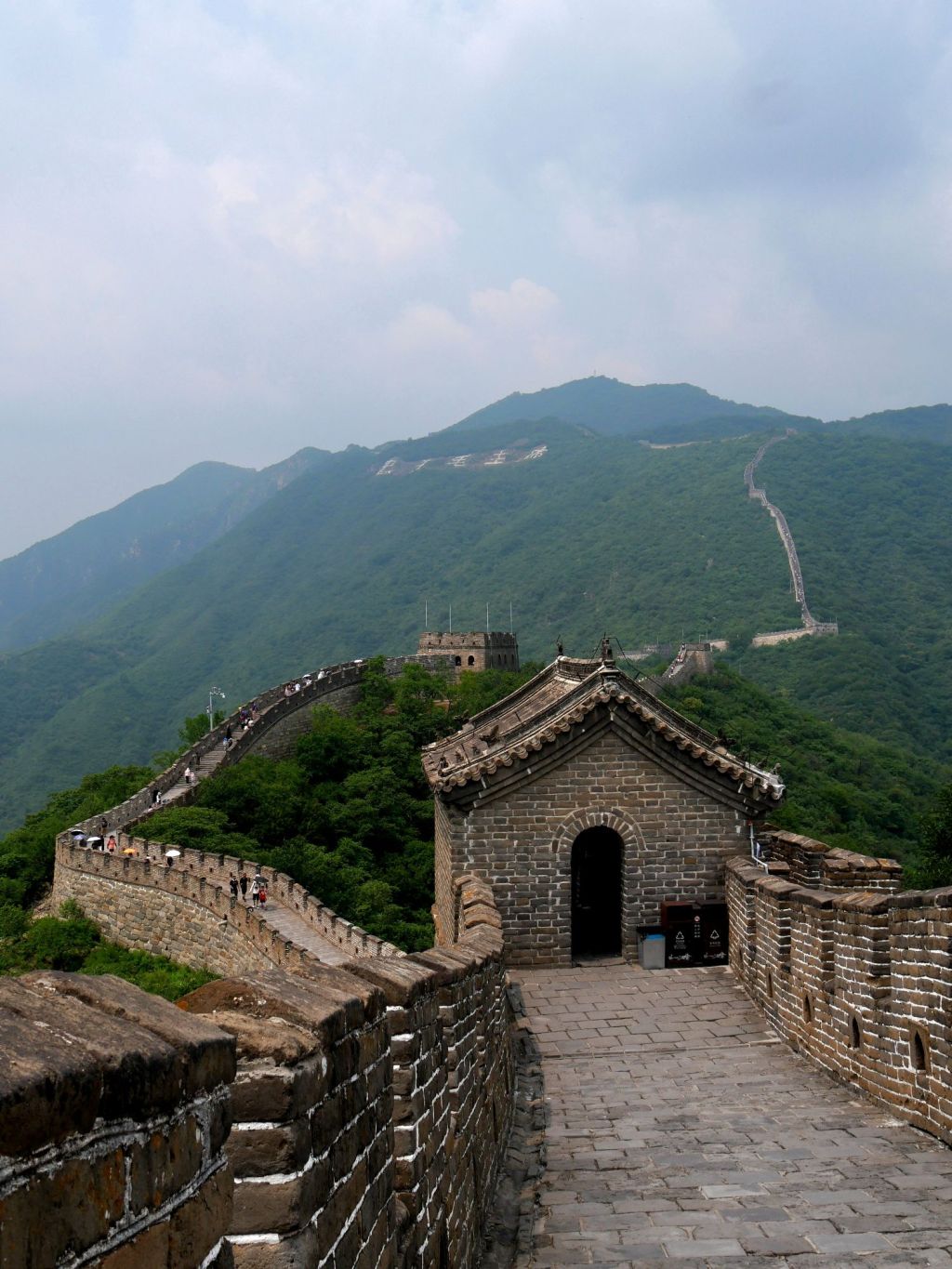 Marcher sur la grande muraille de&nbsp;Chine