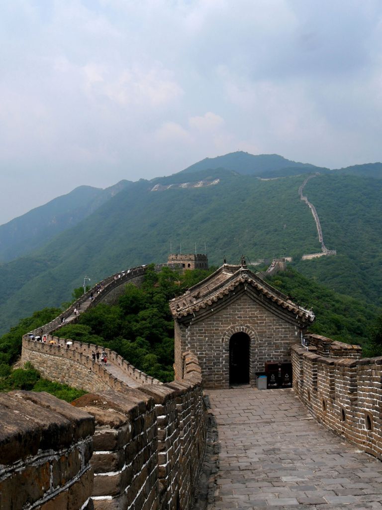 Marcher sur la grande muraille de&nbsp;Chine